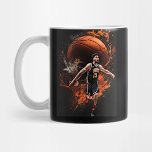 fottball with football player Mug